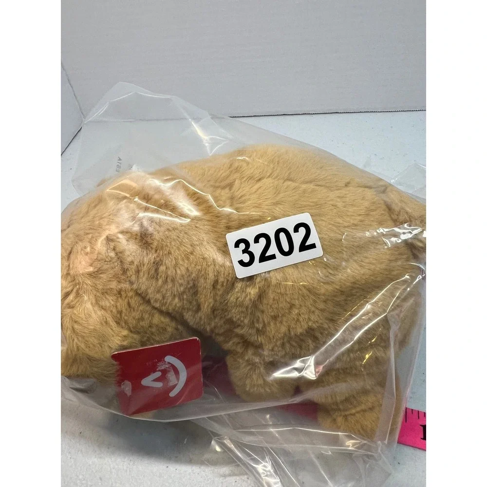 Aurora World Golden Retriever Puppy Plush Stuffed Animal Tan Dog 9 Inch 3202